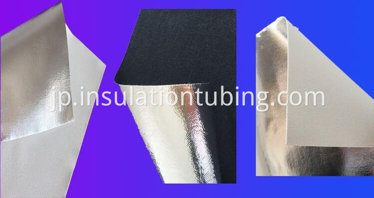 Anti Corrosion Fireproof Aluminum Foil Fiber Glass Cloth